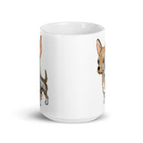 Chihuahua Alien White glossy mug