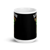 Illegal Alien White glossy mug