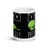 I Nap Periodically White glossy mug