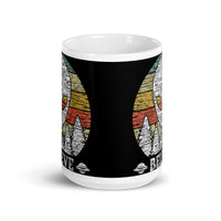 Believe (Alien) White glossy mug