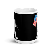 Bigfoot Rocks (USA) White glossy mug