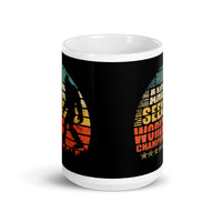 Hide and Seek World Champion White glossy mug