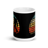 Hide and Seek World Champion White glossy mug