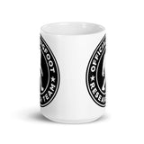 Official Bigfoot Research Team White glossy mug