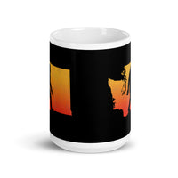 Washington White glossy mug