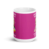 Anime & Noodles White glossy mug