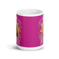 Just a Girl Who Loves Anime 2 White glossy mug