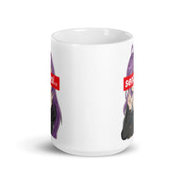 Senpai 2 White glossy mug