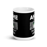 It's an Anime Thing White glossy mug