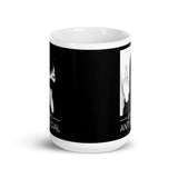 Anti-Social Anime White glossy mug