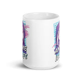 Anime is Life White glossy mug