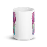 Toxic Anime White glossy mug