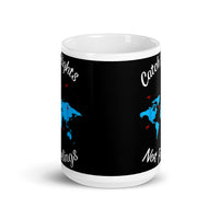 Catch Flights Not Feelings 31 White glossy mug