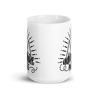 Adventure Awaits White glossy mug