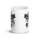 All the Good Things Are Wild & Free White glossy mug