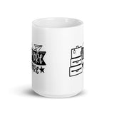 Explore More White glossy mug