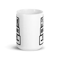 So the Adventure Begins White glossy mug