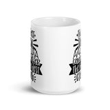 The Best View Comes After the Hardest Climb White glossy mug