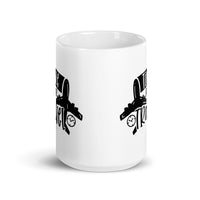 Time for Travel White glossy mug