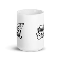 Vacation Squad White glossy mug