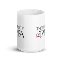 The University of Tampa White glossy mug