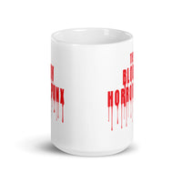 The Bloody Horror Punx (Text 4) White glossy mug