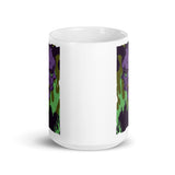 Demon White glossy mug