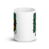 Medusa White glossy mug