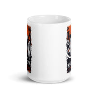 Redrum White glossy mug