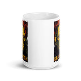 Sasquatch White glossy mug