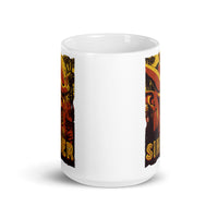 Sinner White glossy mug