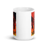 Sinner White glossy mug