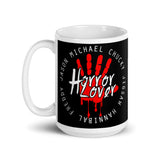 Horror Lover White glossy mug