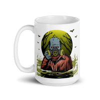 Toxic Zombie White glossy mug