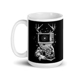 Galaxy Queen White glossy mug