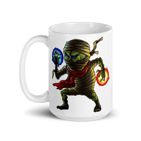 Mummy Magic White glossy mug