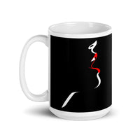 Girl White glossy mug