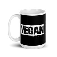 Vegan White glossy mug