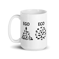 Ego Eco White glossy mug