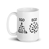 Ego Eco White glossy mug