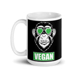 Vegan White glossy mug