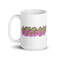 Vegan White glossy mug