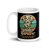 Golden Retriever White glossy mug