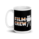 Film Crew White glossy mug