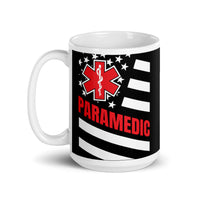 Paramedic 1 White glossy mug