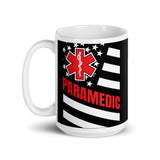 Paramedic 1 White glossy mug