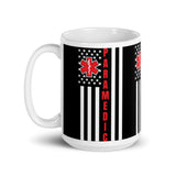 Paramedic 3 White glossy mug