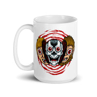 Triple Killer White glossy mug