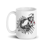 Monster Thing White glossy mug