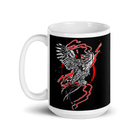 Phoenix White glossy mug